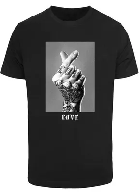 Produktbild von Herren-T-Shirt Mr. Tee "Tattoed Love" in Schwarz - Größe 4XL