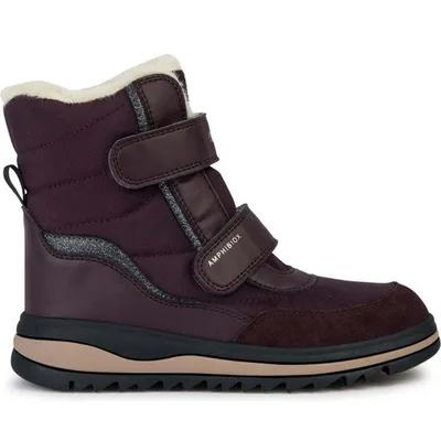 Produktbild von Geox Mädchen Stiefeletten J36EWB 054FU C7357 Farbe: Rot Größe: 31