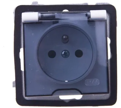 Obrázok produktu pre Ospel GPH-1GZP/m/00/d, Biela, IP44, 16 A, 71 mm, 41 mm, 71 mm