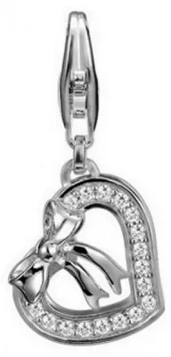 Produktbild von Esprit Anhänger Charms Silber Zirkonia Love Bow ESCH90871A000