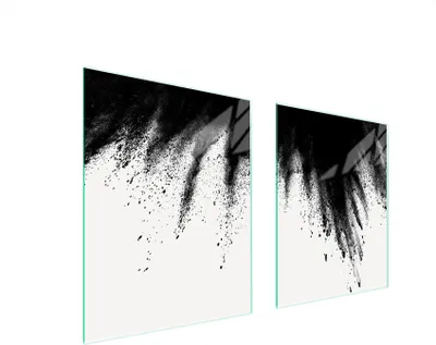 Image de Plaque de protection en verre pour cuisinière 85x52 EXPLOSION