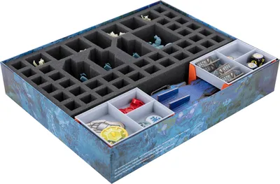 Produktbild von Feldherr Schaumstoff-Set + Organizer für World of Warcraft: Wrath of the Lich King - Brettspielbox