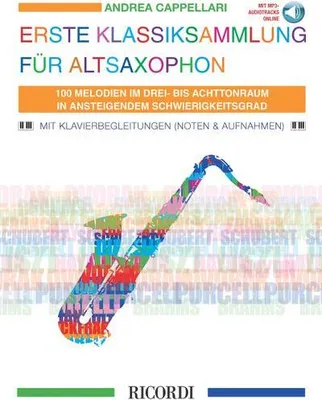 Produktbild von Erste Klassiksammlung (+Online Audio)für Altsaxophon