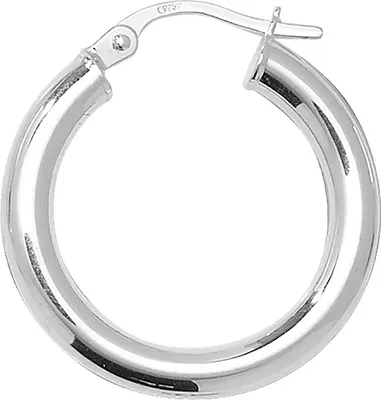 Produktbild von 925 Sterling Silber Damen - Paar Creolen - 15mm; WJS1904