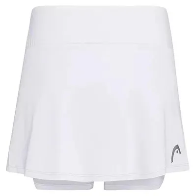 Produktbild von HEAD CLUB Basic Skort Damen Tennis Rock mit Innenhose weiss S