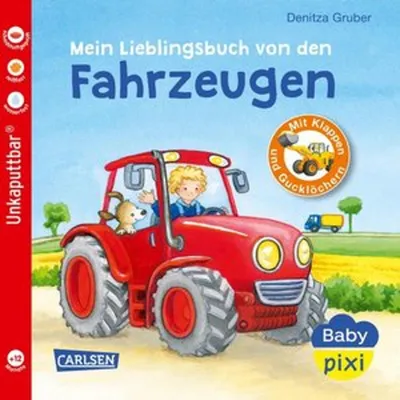 Immagine prodotto di Baby Pixi (unkaputtbar) 68: Mein Lieblingsbuch von den Fahrzeugen