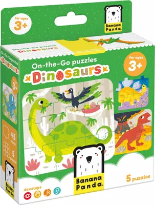 Produktbild von On-The-Go Puzzles Dinosaurs 3+ Toddler Puzzle