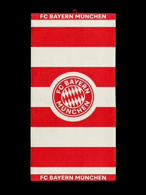 Produktbild von FC Bayern München | Badetuch| Handtuch | Duschtuch | Rot-Weiß | 180 x 90 cm