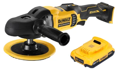 Immagine prodotto di DeWalt DCM 849 N Levigatrice eccentrica a batteria 18 V 180 mm Brushless + 1x batteria 2,0 Ah - senza caricabatteria