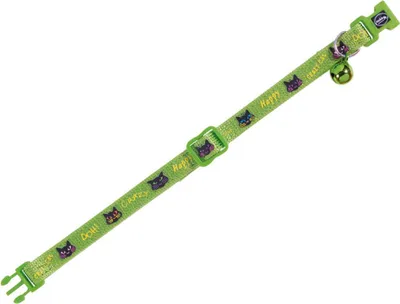 Produktbild von Katzenhalsband "Happy Cat Green"