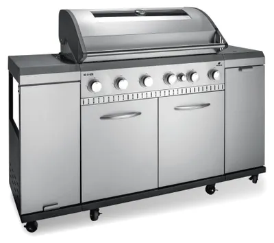 Produktbild von LANDMANN Rexon 6.1 Cook 6+1 Brenner Gasgrill Edelstahl 24kw
