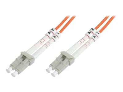 Immagine prodotto di DIGITUS LWL Patchkabel LC -> LC 10.00m Multimode Duplex OM3