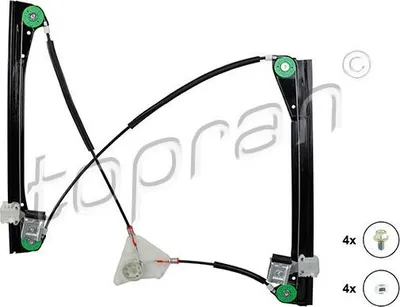 Produktbild von TOPRAN 111 266 Elektrischer Fensterheber Vorne Rechts für VW POLO (9N)