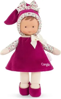 Image de Doudou Corolle Miss Rose Grenadine, 25 cm, Senteur Vanille, Dès la Naissance