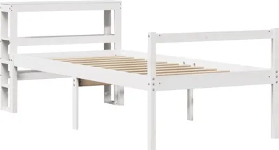 Obrázek produktu pro vidaXL Postel pro seniory s čelem bez matrace Bílá 75x190 cm