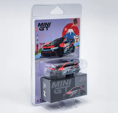 Immagine prodotto di Hyundai Ioniq 5N MINI GT RS-01T, Salone dell'Auto di Tokyo 2025 – Confezione blister – Mini GT 1:64