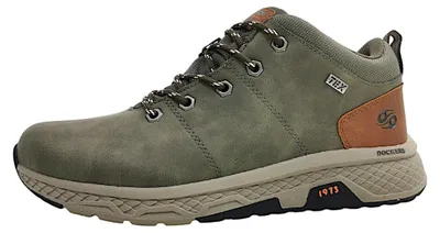 Imagen del producto de Zapatos Dockers de Gerli para hombre, botines con cordones, color verde, para uso casual