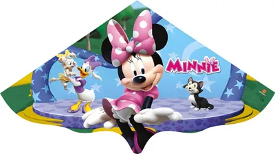Image de Cerf-volant Minnie Einleiner PE, 115x63cm - Longueur de corde max. 100m