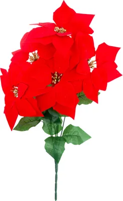 Produktbild von Stern von Bethlehem Blumenstrauß große künstliche Blumen