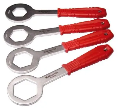 Produktbild von Bikeservice 267005510 Kupplungsmutternschlüssel Rot 34 mm Rot 34 mm