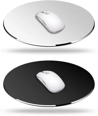 Produktbild von Mauspad, wasserdicht, beidseitig, ultradünn, 2er-Set, 7,8 Zoll, Aluminium, Gaming-Mauspad