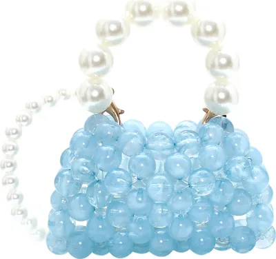 Image de Sac à main Koosh pour femme - bleu et blanc
