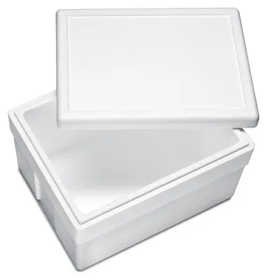 Produktbild von 6x Isolierboxen mit Deckel aus Styropor EPS 540 x 420 x 320 mm 45 Liter