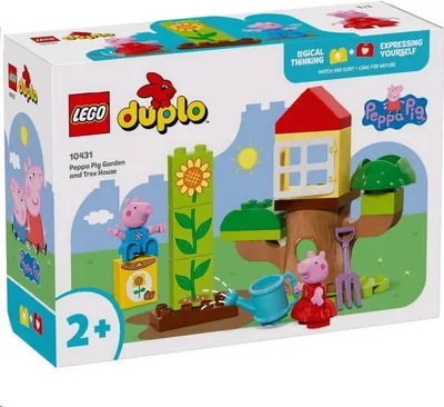 Zdjęcie produktu dla LEGO® DUPLO® Ogród Peppy Wutz z domkiem na drzewie 10431