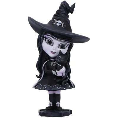 Produktbild von Nemesis Now Cult Cuties Hexara Figur 15 Cm Schwarz Kinder Schwarz One Size