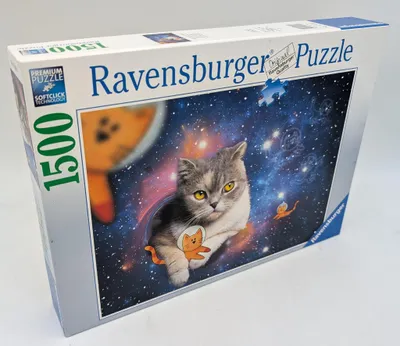 Produktbild von Katzen fliegen im Weltall Ravensburger 17439