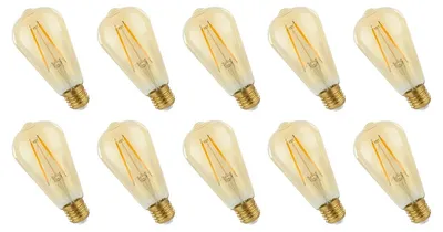 Produktbild von Spectrum E27 LED Lampe 4,9W 490lm 2400K Warmweiß 230V 10 Stück