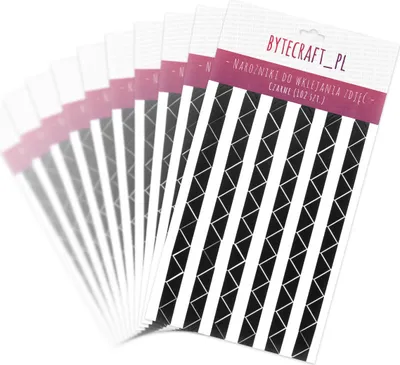 Productafbeelding van Zwarte fotohoesjes, 1020 stuks