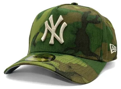 Zdjęcie produktu dla Czapka New Era - MLB Ripstop Camo 59FORTY - NY Yankees - wzór kamuflażowy "Woodland"