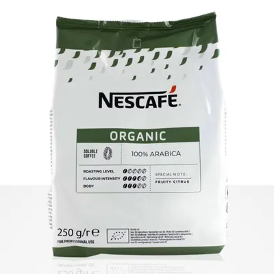 Produktbild von Nestle Nescafe Organic - 12 x 250g Instant-Kaffee 100% Arabica