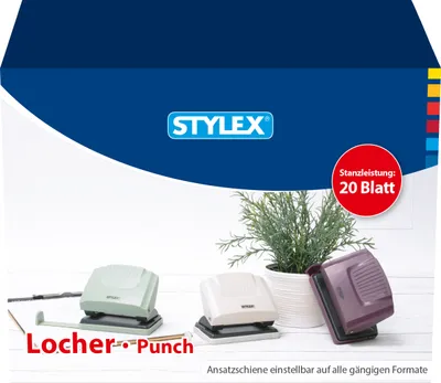 Produktbild von Stylex Locher mit Anschlagschiene 42659