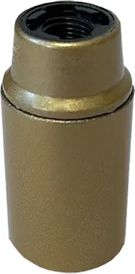 Produktbild von Relco Fassung E14 Glattmantel M10 Gewinde Lampenfassung Gold