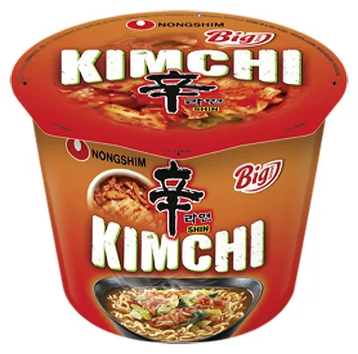 Zdjęcie produktu dla Nong Shim Instant Cup Noodles Kim Chi 112g