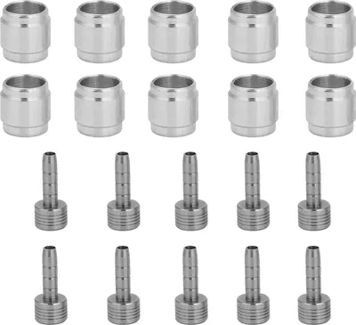 Obrázek produktu pro Sada 10 kusů spojovacích vložek pro hydraulické brzdové hadičky s olivovým konektorem – náhradní díly pro AVID a SRAM