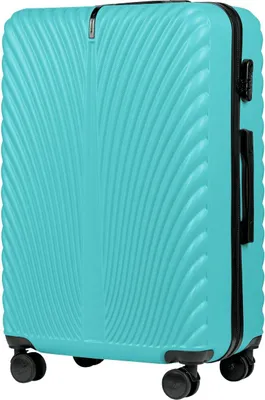 Immagine prodotto di Valigia grande WINGS SWAN 28" blu chiaro con chiusura a combinazione, 97L, ruote a 360°