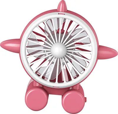 Obrázok produktu pre Stolný ventilátor USB Tichá prevádzka Malý, ale výkonný stolný osobný ventilátor Mini prenosný ventilátor s cirkuláciou vzduchu Ružový