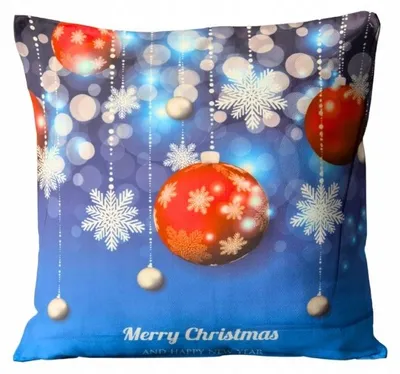 Produktbild von Piruu Weihnachtlicher Dekorativer Kissenbezug 40x40 cm