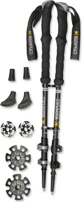 Produktbild von Warmpeace Trekking-Stöcke ALLROUNDER black/grey, Teleskop