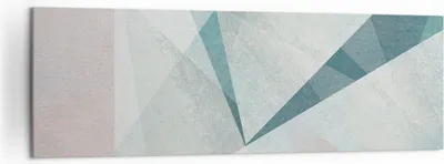 Produktbild von Bild auf Leinwand - Leinwandbild - Abstraktion modern - 160x50cm - Wand Bild - Wanddeko - Leinwanddruck - Bilder - Kunstdruck - Wanddekoration - Leinwand bilder - Wandkunst - AB160x50-3947