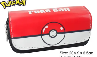 Zdjęcie produktu dla Piórnik Pokemon do szkoły Piórnik Poke Ball