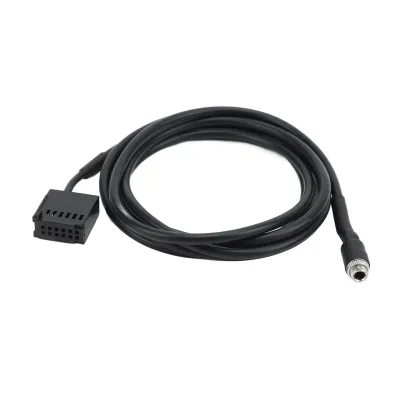 Obrázok produktu pre Kábel adaptéra AUX IN, kábel Aux do auta, kábel audio adaptéra Aux, 3,5 mm stereo vstupný adaptér, kábel audio vstupného konektora, adaptér AUX do sterea do auta