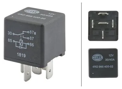 Obrázek produktu pro HELLA 4RD 965 400-027 Relé, provozní proud x
