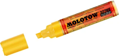 Produktbild von Molotow Acrylmarker ONE4ALL ACRYLIC 327HS 4-8 mm, Nr. 006, zinkgelb