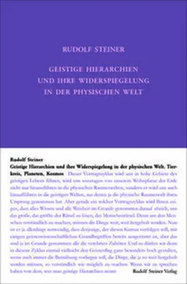 Zdjęcie produktu dla Geistige Hierarchien und ihre Widerspiegelung in der physischen Welt