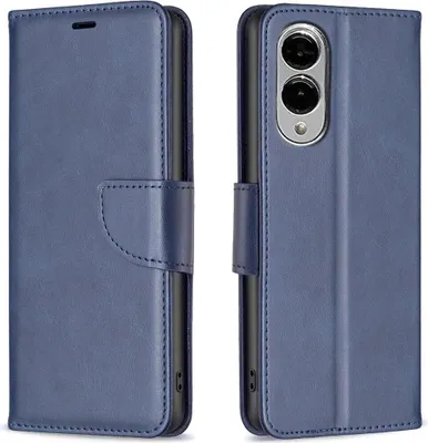 Produktbild von Mobigear Excellent  Samsung Galaxy S25 Edge Hülle Klapphülle Geldbörse - Blau