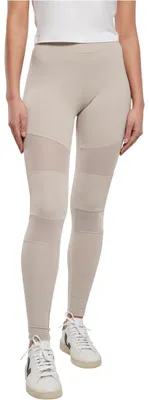 Immagine prodotto di Urban Classics Donna - Leggings TECH MESH warmgrey - XL